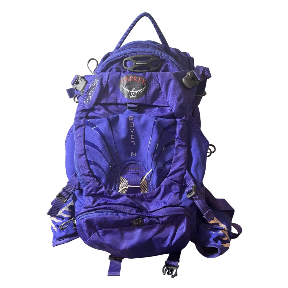 Ospery Raven 14 Women's Mountain Biking Hydration Pack Backpack Purple
